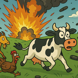 Crazy Cow 3D Preview
